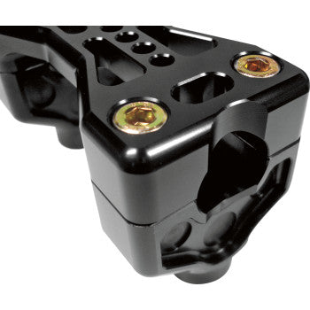 Series 900 Handlebar Clamp Assembly - Harley Davidson - Black