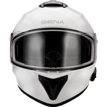 SENA OutForce Helmet - Glossy White - Medium