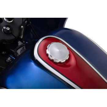 Gas Cap - Smooth - Clear/Sliver - Harley-Davidson