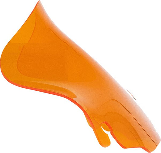 Kolor Flare™ Windshield - 6-1/2" - Orange - FLH
