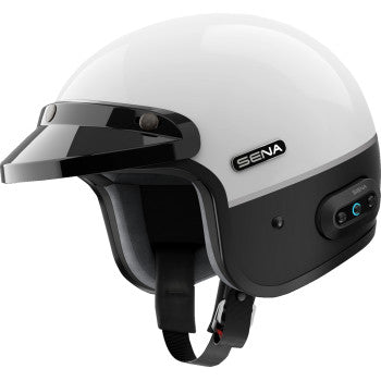 SENA Surge Mesh Helmet - Gloss White - Medium
