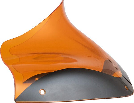 Kolor Flare™ Windshield - 8" - Orange - FLTR